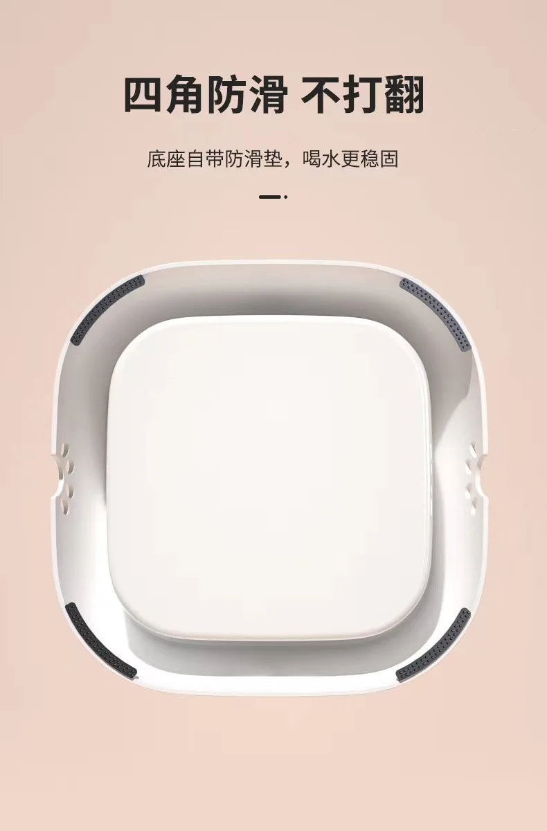Pet Bowl, Dog Drinking Bowl, No Wet Mouth, Floating Bowl To Prevent Knocking, Cat Water Dispenser, Splash-proof Dog Bowl