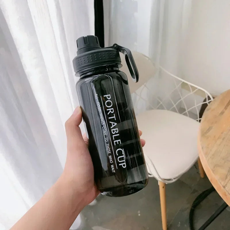 1PC 1000ML Creative Space Cup Large Capacity Sports Water Bottle for Fitness Enthusiasts Easy Carry Hydration Shaker Bottle