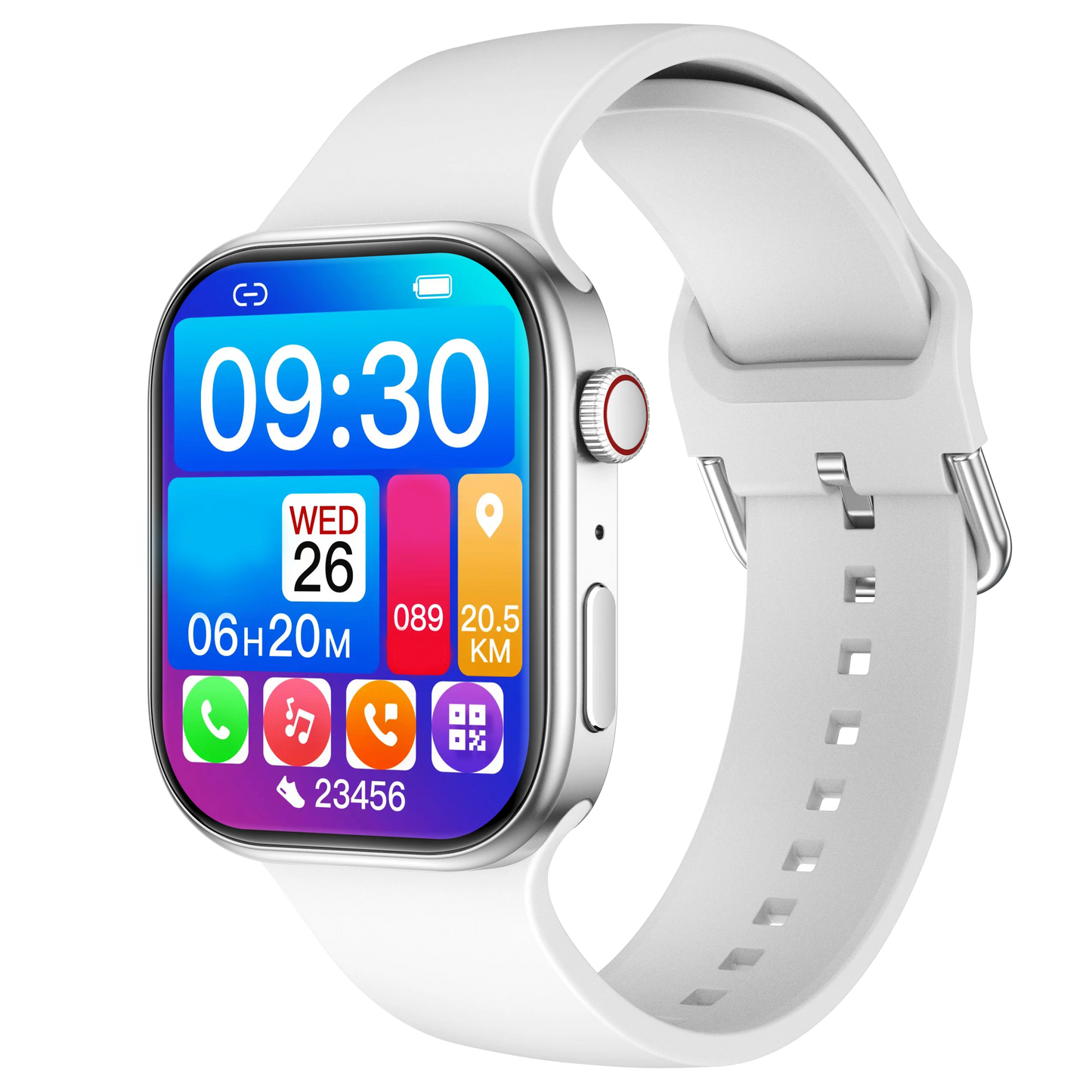 2025 Smart Watch 1.83" HD Screen Bluetooth Call Heart Rate Monitoring 120+ Sports Modes Waterproof for Men Woman Smartwatch Gift