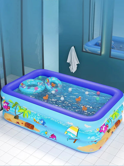 Children's Swimming Pool Inflatable Toys Family Adult Swimming Pools Summer Indoor Outdoor Party Toys Garden Baby Bath Bathtub
