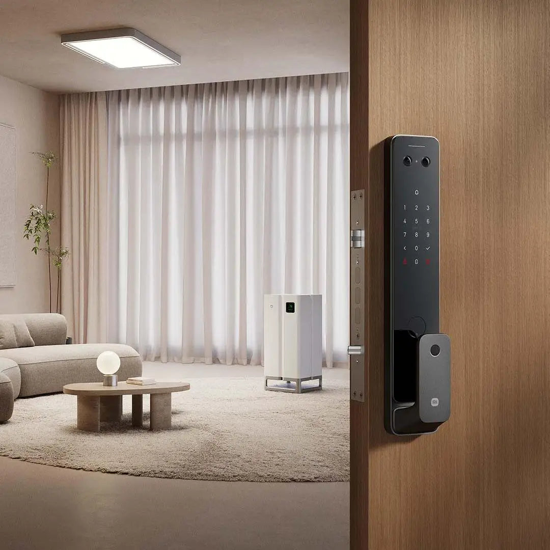 2025 Xiaomi Smart Door Lock 2 Cat Eye Visual Screen Fingerprint Bluetooth NFC Unlock For MiHome Push-pull Lock With Camera