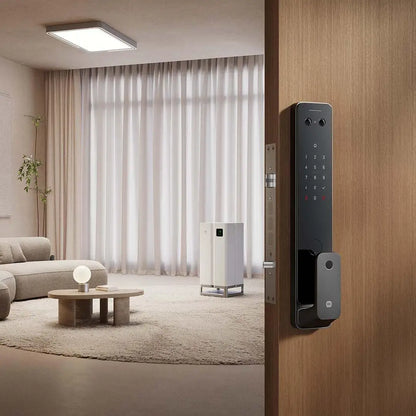 2025 Xiaomi Smart Door Lock 2 Cat Eye Visual Screen Fingerprint Bluetooth NFC Unlock For MiHome Push-pull Lock With Camera