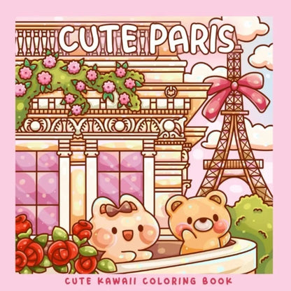 Spooky Cutie Coloring Book for Adults Teens Kids Halloween Themed Doodle Drawing Fun Activity