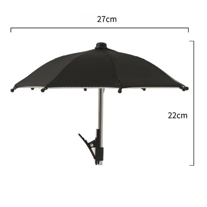Mobile Phone Sunshade Small Umbrella Mobile Phone Holder Outdoor Portable Cover Sunshade Holder Mobile Phone Holder Accessories