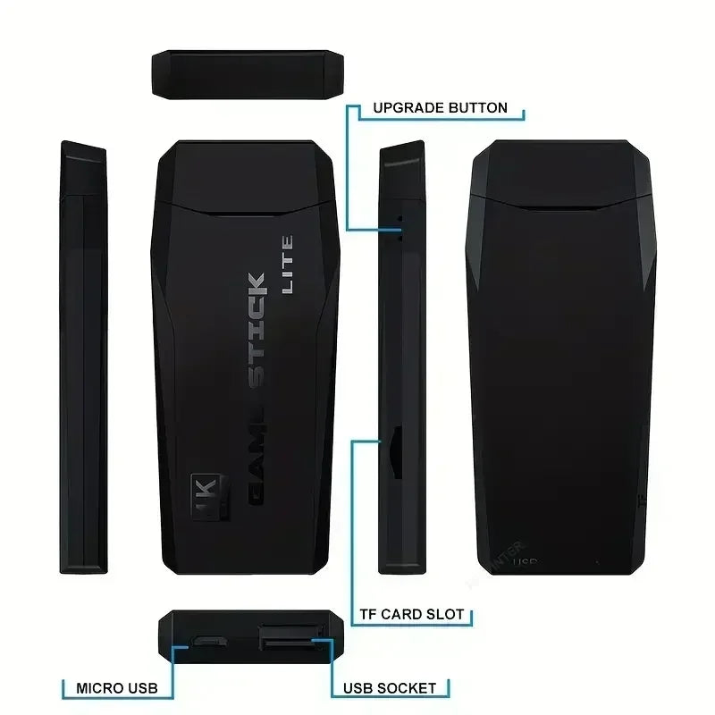 New stylish adult and child M8 home TV game console 2.4G high-definition HDMI USB wireless dual P 520 games