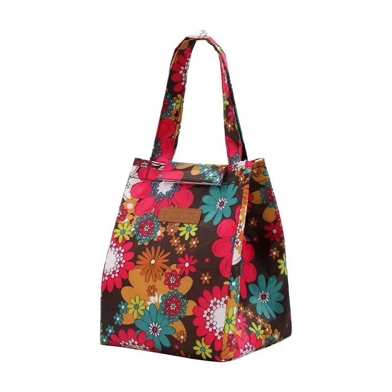 Kids Lunch Bag for School Portable Thermal Bag Children Cartoon Insulated Lunch Bag Cooler Pouch Dinner Container Handbags