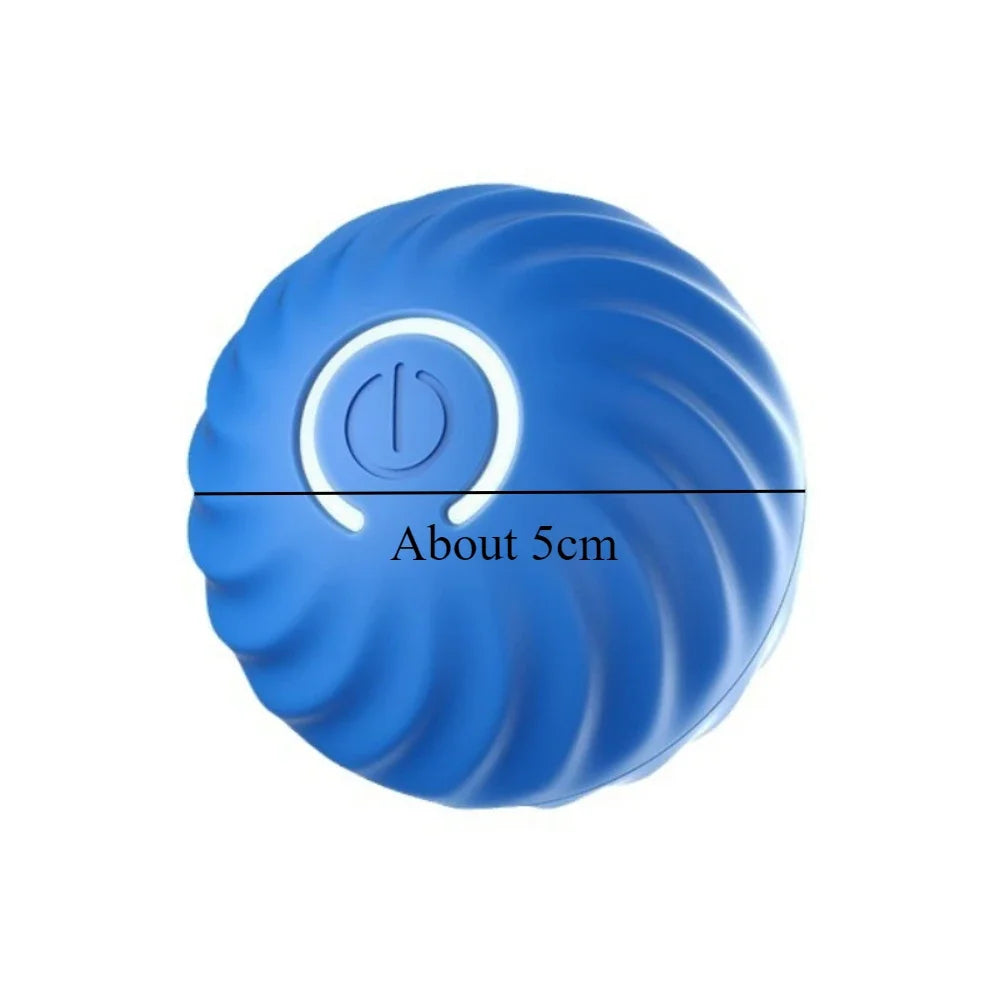 DOG Toy Ball Automatic Moving Dog Toy Ball Smart USB Jumping Rotating Interactive Dog Chew Toy Ball for Puppy Ball Toy