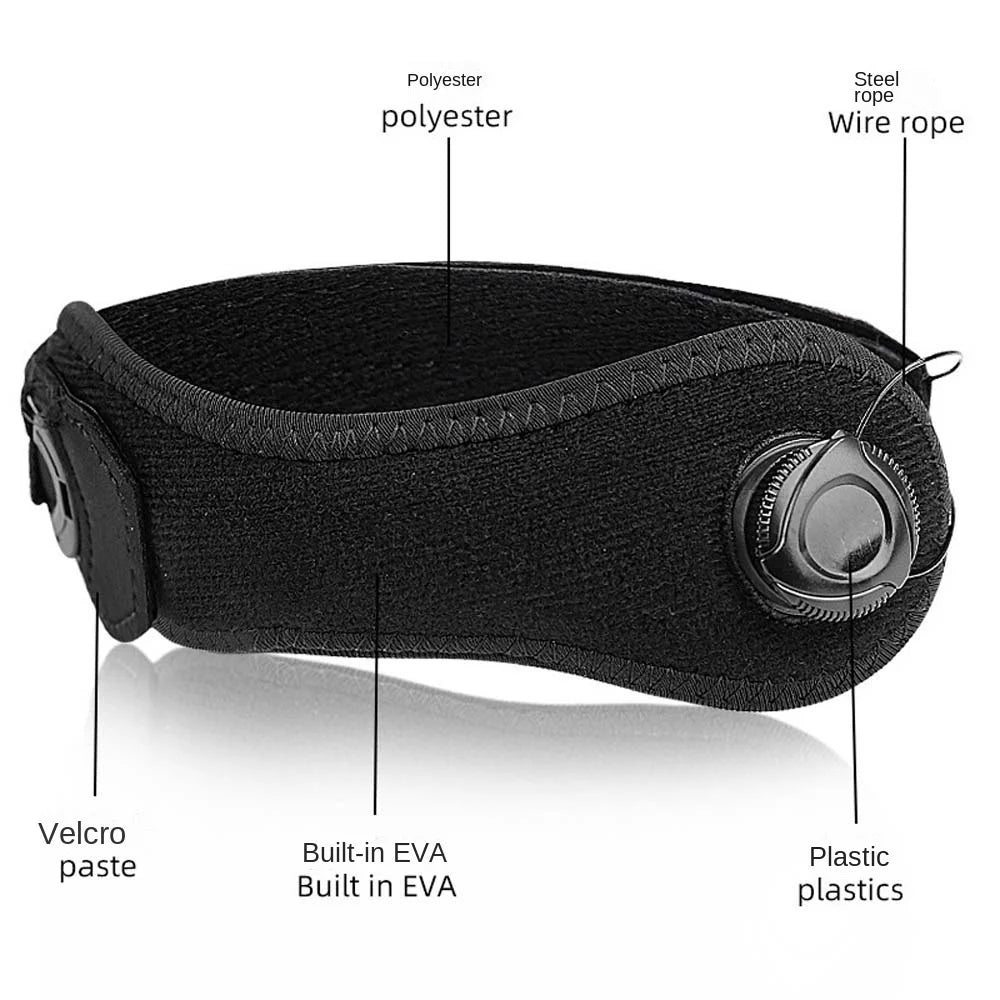 Adjustable Knob Sports Knee Guard Band Protecting Meniscus Prevent Ligament Strain Patellar Strap Knee Pads Booster Pressure