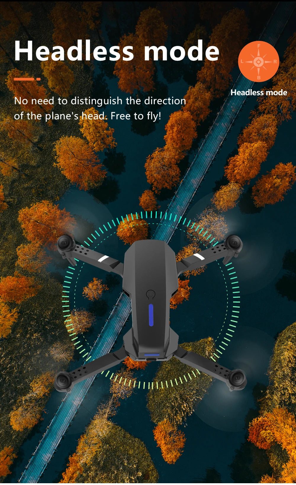 Drone E88 RC Quadcopter Foldable Portable 5G WiFi FPV Drones With 4K HD Camera Altitude Hold Mode follow Drone