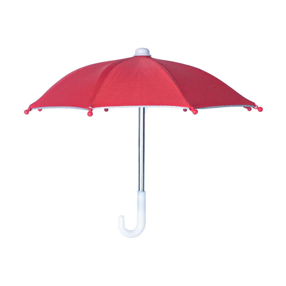 1PC Style Colorful Plastic Mini Umbrella Rain Gear Toy Umbrella Baby Toy Girl Gift Doll Embellishment Doll Clothing Decoration