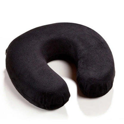 Memory Foam Neck Pillow Resting Head Neck U Shape Soft Travel Pillow For Office Train Rest Airplane 15 Colors Neck Pillows