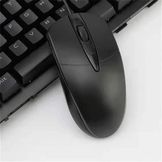 USB Optical Wired Mouse Laptop Home Office Mouse Anti Slip Roller Portable PC Desktop Mause For Gaming Computer Accessories