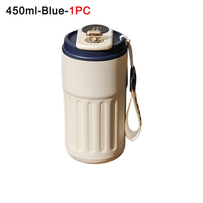 Coffee Cups with Temperature Display Smart Coffee Insulated Mug 316 Stainless Steel Display Temperature Double-walled Insulation