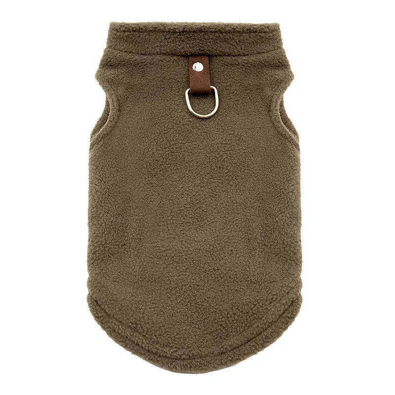 Soft Fleece Dog Clothes for Small Dogs Puppy Cats Vest Chihuahua Clothing French Bulldog Jacket Pug Coats Wholesale