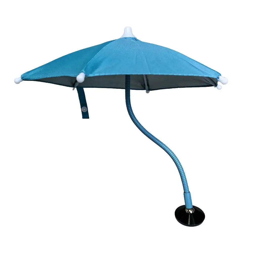 Magnetic Phone Umbrella For Iphone 15/14/13/12 Pro/Pro Max Anti-glare Sun Shade Cover 360° Rotation Mini Umbrella