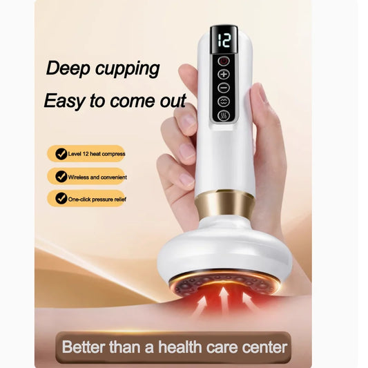 Electric Bianshi scraping instrument household charging negative pressure absorbing machine beauty salon meridian dredging press