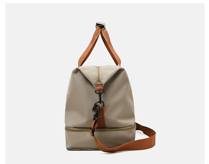 Gym Bag Travel Fitness Bag for Women Large Capacity Men's Sports Luggage bag Waterproof Female Messenger Bag Dry And Wet Handbag