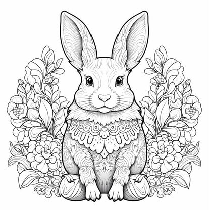 Mandala Animal Paradise Art Coloring Book 22 Page Gift For Birthday Party Relieve Stress Kill Time Graffiti Painting Drawing