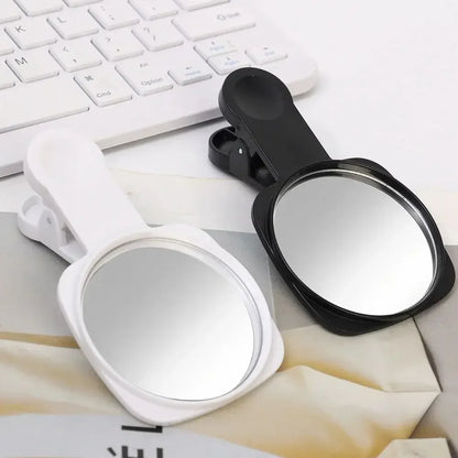 Smartphone Camera Mirror Reflection Clip Kit Portable Mobile Phone Camera Mirror Clip With Storage Bag Phone Rear Selfie Mirror