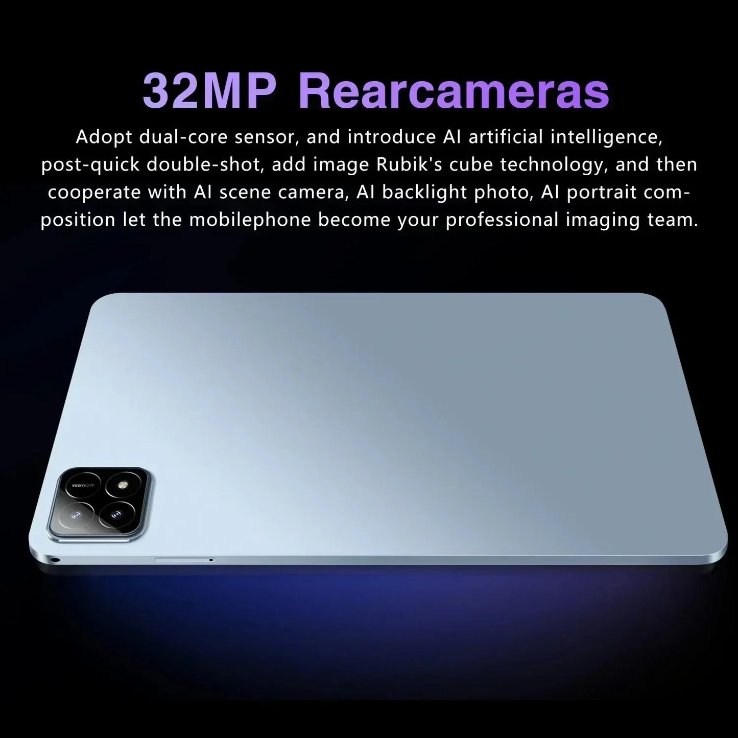 2025 nuevo Original Pad 7S Pro Tablet PC10.1 Snapdragon 8 Gen2 Android14 pulgadas Mi Tab 22GB+2TB Dual SIM 5G WiFi GPS tabletas