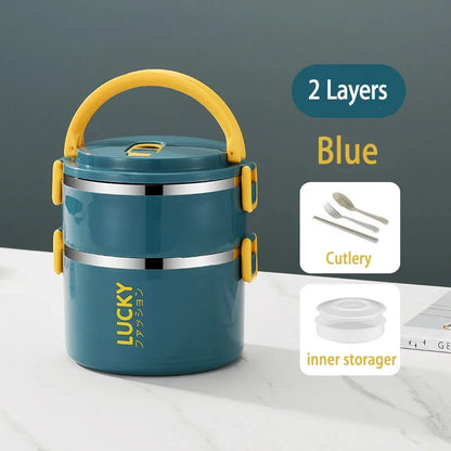 Portable Lunch Box Thermo Insulation Bento Thermos Containers Bento Bag Food Warmer for Kids Food Containers