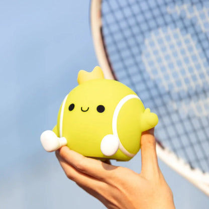LED Tennis Night Light for Baby Nursery Toddler Fun Football Silicone Sleeping Light Rechargeable Bedside Touch Lamp For Room