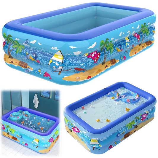 Children's Swimming Pool Inflatable Toys Family Adult Swimming Pools Summer Indoor Outdoor Party Toys Garden Baby Bath Bathtub