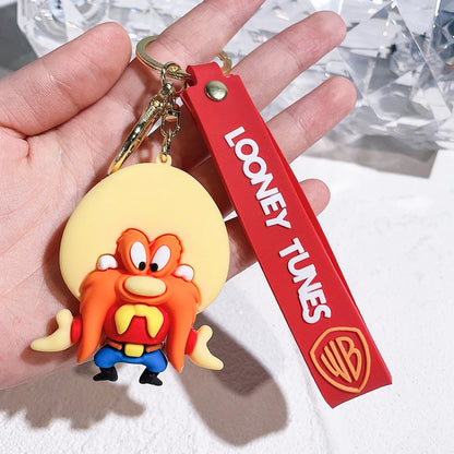 Animal Bunny Bunny Basketball Wholesale Pendant Anime Keychain Cartoon Pendant Jewelry Keychain Doll Couple Doll