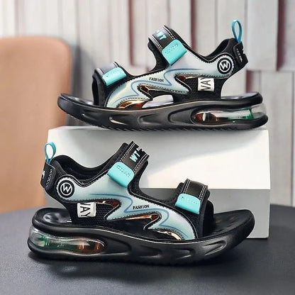 2025 Fashion Kids Sandals Baby Shoes Boy Soft Sole Non-slip Boys Girls Sandals Toddler Children's Shoes Summer Beach 3-14Years
