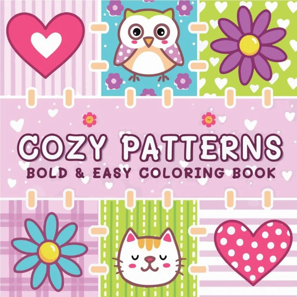 Cartoon Coloring Book Educational Painting Gift Graffiti Painting Book Stress Relief Montessori Drawing Toy for Adults And Teens