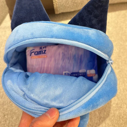 Bluey Anime Backpack Toys Bingo Muffin Cartoon Dog Mini Kindergarten Children School Bag Stuffed Plush Bag Gift For Kids