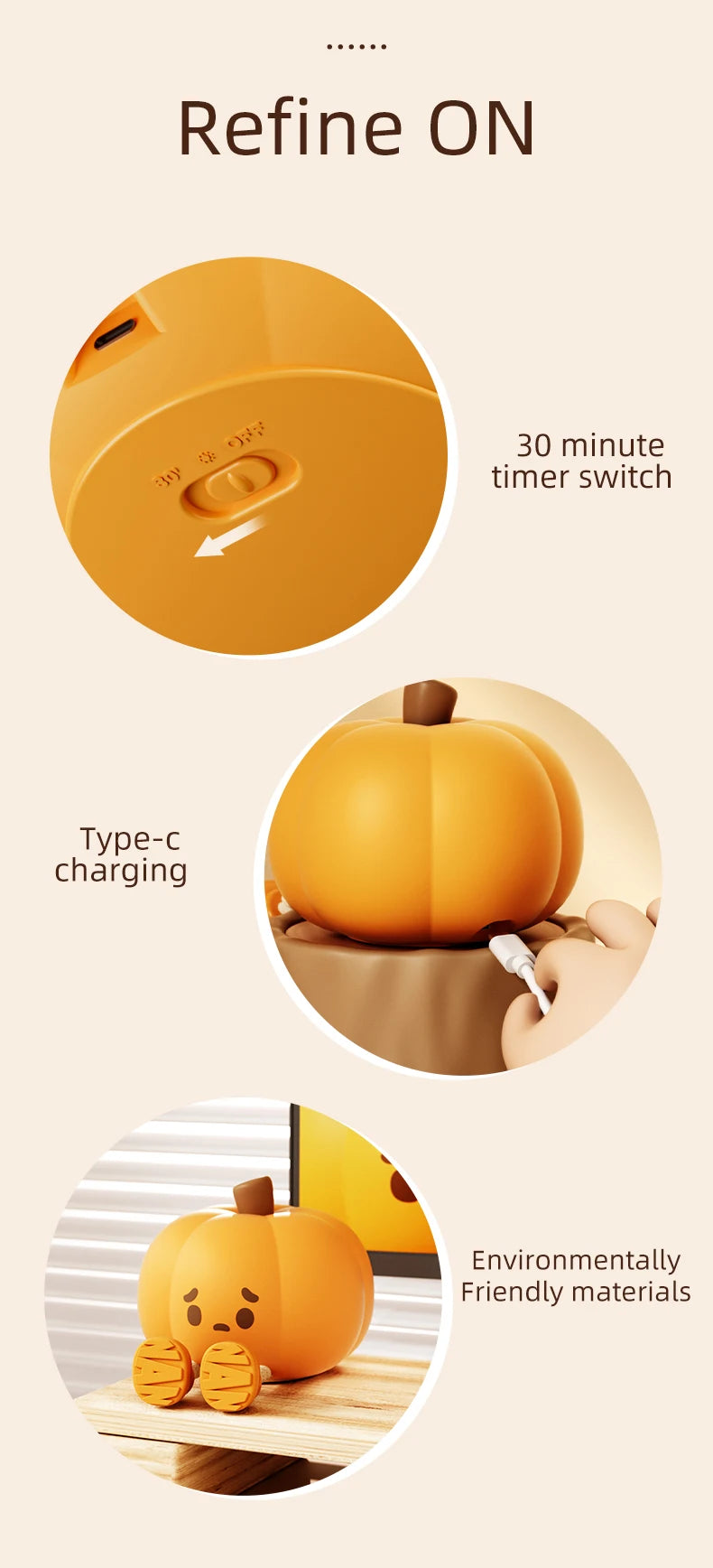 Football Led Night Light Book Light for Reading Soccer Pumpkin New Bedroom Bedside Table Lamp Kids Birthday Gift Cute Cartoon