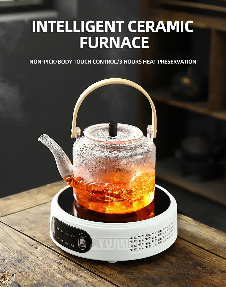 Household Tea Stove Electric Ceramic Cooker Water Heater Heating Furnace Cooktop