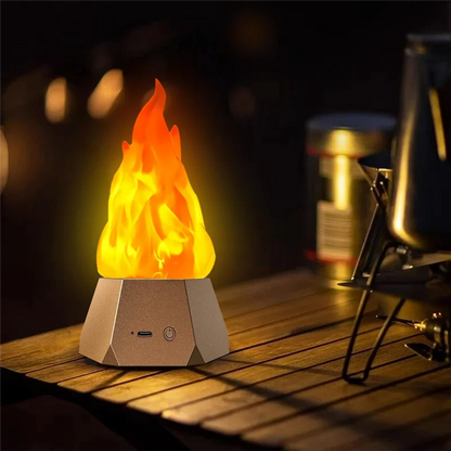ABRE-LED Simulation Flame Lamp LED Flame Lamp Outdoor Camping Garden Landscape Decoration Lamp Dining Table Decoration