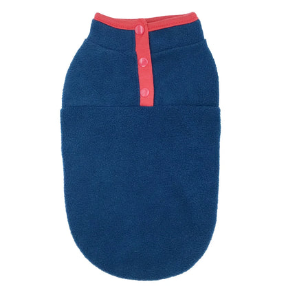 Autumn Winter Soft Puppy Cats Coat Warm Fleece Vest for Small Medium Dogs Clothes Chihuahua French Bulldog Costume Pet Waistcoat