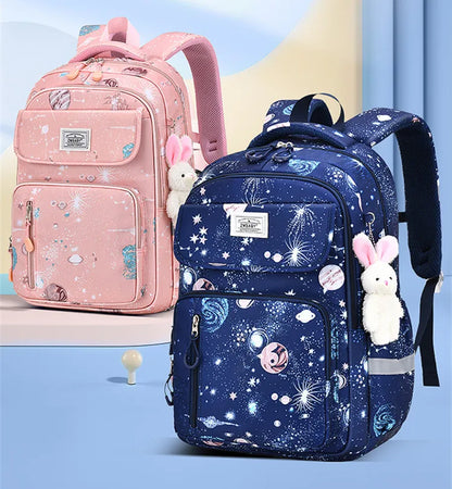 Kawaii School Backpack for Girls Elementary School bag for students Children Gift Pink Purple Bookbag primary girls schoolbag