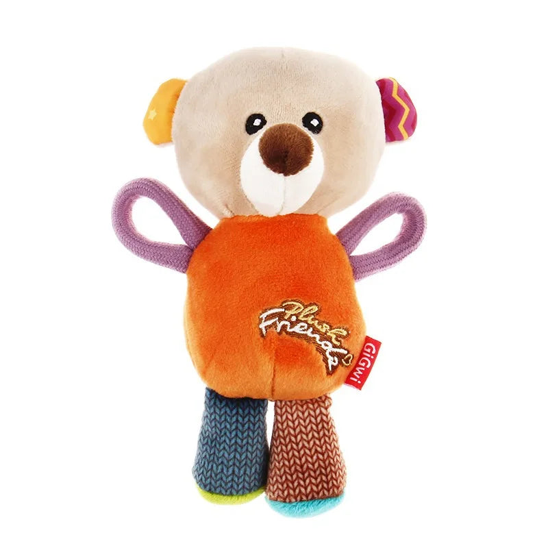 GiGwi Dog Toy Honour Series Plush Call Doll Voice Relieves Boredom Small and Medium sized Dog Puppy Pet Dog toy Sound toy gift
