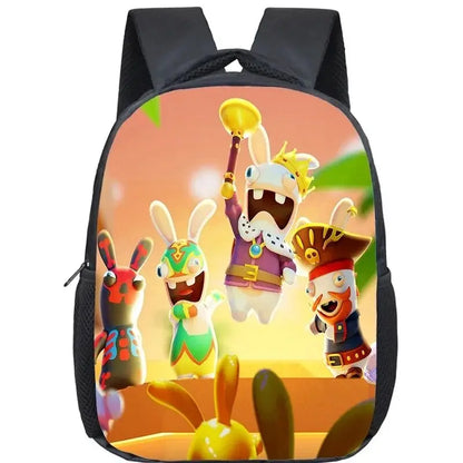 Cartoon Stumble Guys Backpack Children School Bags 3D Game Kids Backpack for Boys Girls Kindergarten Bag Baby Toddler Bookbag