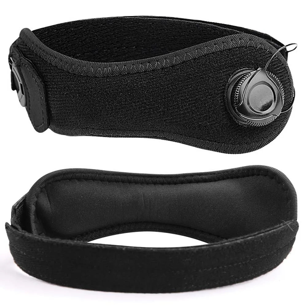 Adjustable Knob Sports Knee Guard Band Protecting Meniscus Prevent Ligament Strain Patellar Strap Knee Pads Booster Pressure