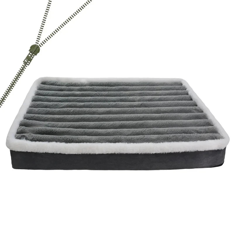 Elastic Cat Bed for a Small Dog Sleeping Mat Remolvable Large Dog Bed with Zipper Washable Cat Kennel for Medium Dog Accessories