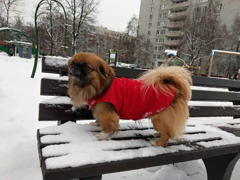 Winter Warm Fleece Dogs Clothes Soft Pet Jacket Vest with D-Ring for Small Puppy Cats Coat Chihuahua French Bulldog Pug Costume