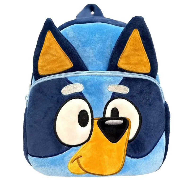 Moose Bluey Kindergarten Children Schoolbag Cartoon Bluey Family Plush Backpack Picnic And Travel Photo Snack Bag Children Gifts