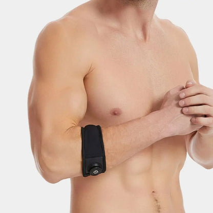 Knob Adjustable Arm Support Band Built-in Silicone Pad Thicken Tennis Elbow Brace Non-slip Pressurized