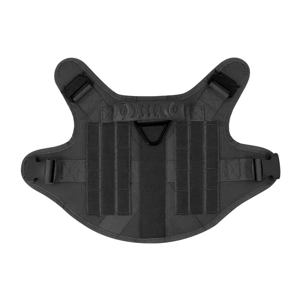 Large Dog Collar Military Dog Harness Leash Molle Pouches Pet Training Vest Tactical German Shepherd Harnesses Dogs Accessories
