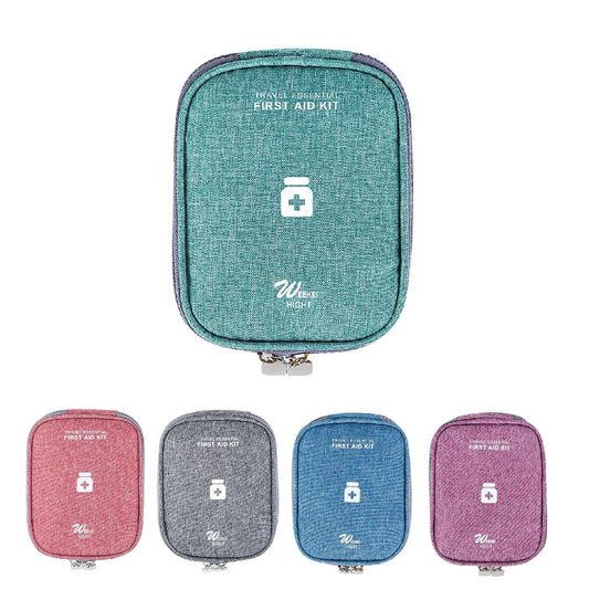 Mini Medicine Storage Bag Portable Camping Outdoor Travel First Aid Kit Medicine Bags Organizer Emergency Survival Bag Pill Case