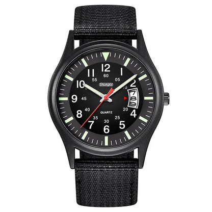 Reloj Hombre 2023 Fashion Mens Nylon Watches Luxury Men Army Military Quartz Watch Calendar Date Wristwatch Relogio Masculino
