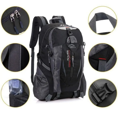 40L Outdoor Waterproof Large Capacity Hiking Bag travel organizer  tote bag zipper organizer maletas de viaje con ruedas envio