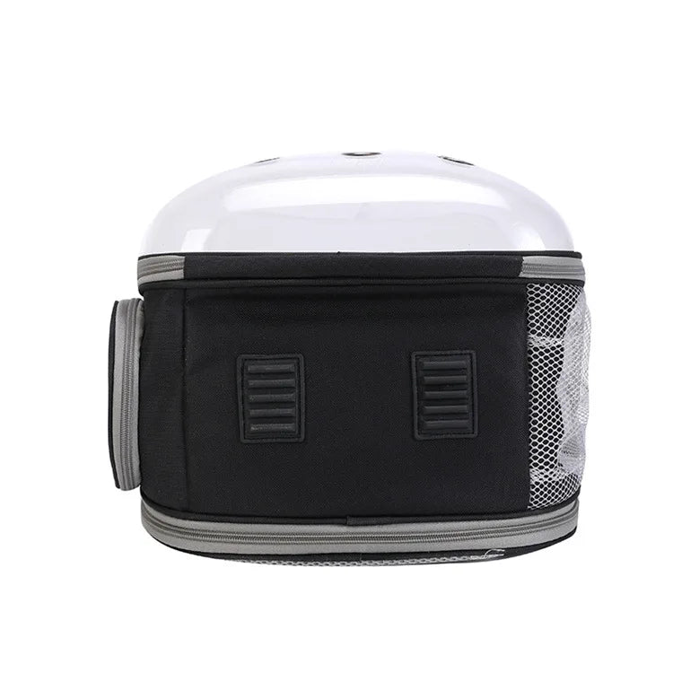 Pet Backpack Transparent Space Capsule Double Shoulder Cat Go Out Backpack Expandable Cat Bag Go Out Portable Small Dog Bag