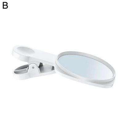 Smartphone Camera Mirror Reflection Clip Kit Portable Mobile Phone Camera Mirror Clip With Storage Bag Phone Rear Selfie Mirror