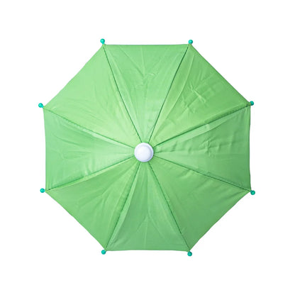 1PC Style Colorful Plastic Mini Umbrella Rain Gear Toy Umbrella Baby Toy Girl Gift Doll Embellishment Doll Clothing Decoration